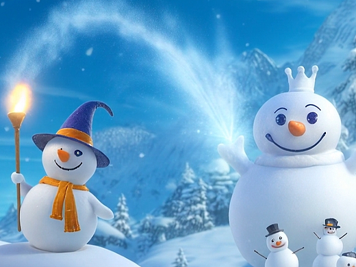 雪王和雪巫师的雪仪式【视频】