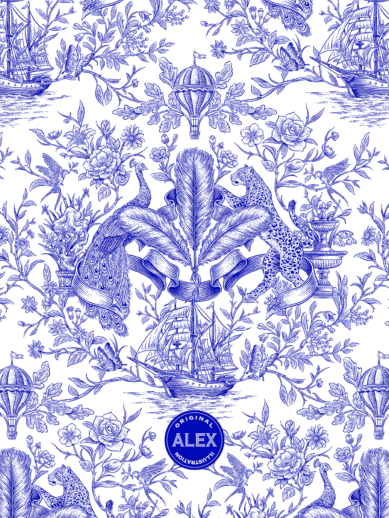 正店，东方与西方的艺术碰撞（图ZMzc5NjQ5NjIw） - 商业插画 - 站酷设计师花椒的Alex原创素材 - 站酷ZCOOL