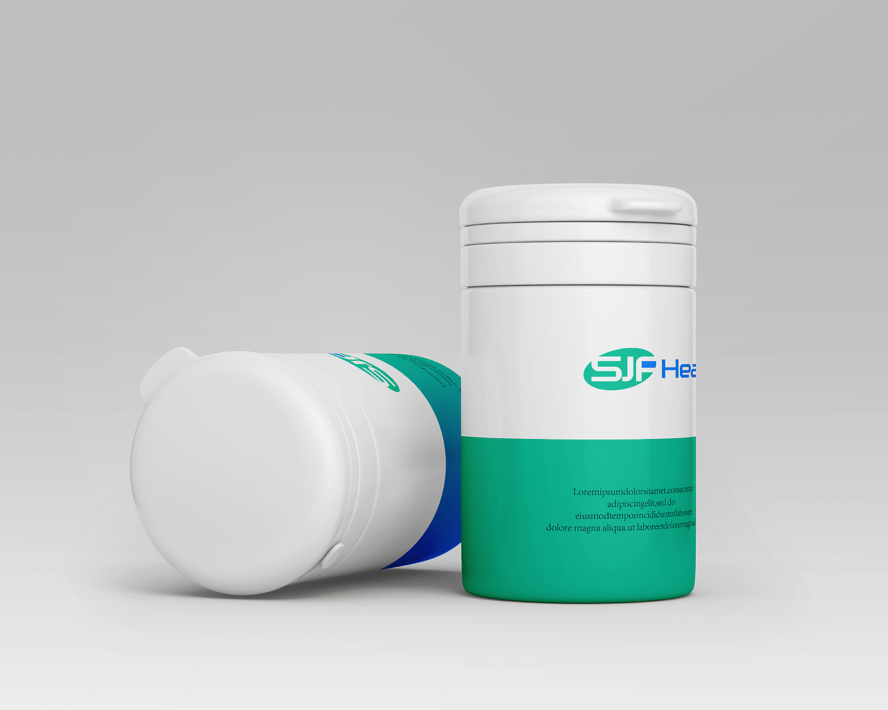 SJF Healthcare医疗健康logo设计