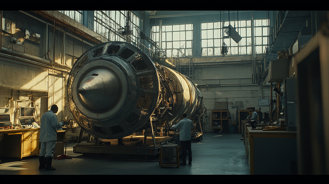 1970s飛行器秘密制造基地 概念設(shè)計(jì)（圖ZMzc5NjU2MzA4） - 其他影視 - 站酷設(shè)計(jì)師Mars2024原創(chuàng)素材 - 站酷ZCOOL