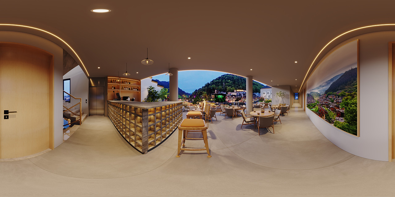 西江泰禾山房酒店四月（图ZMzc5NjU3NTg0） - 酒店餐饮设计 - 站酷设计师帅帅的强a原创素材 - 站酷ZCOOL