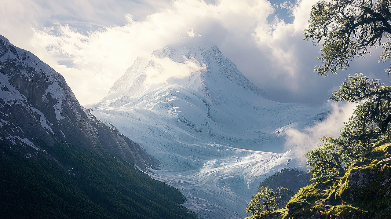 冰川入海:自然之力的壮丽展现