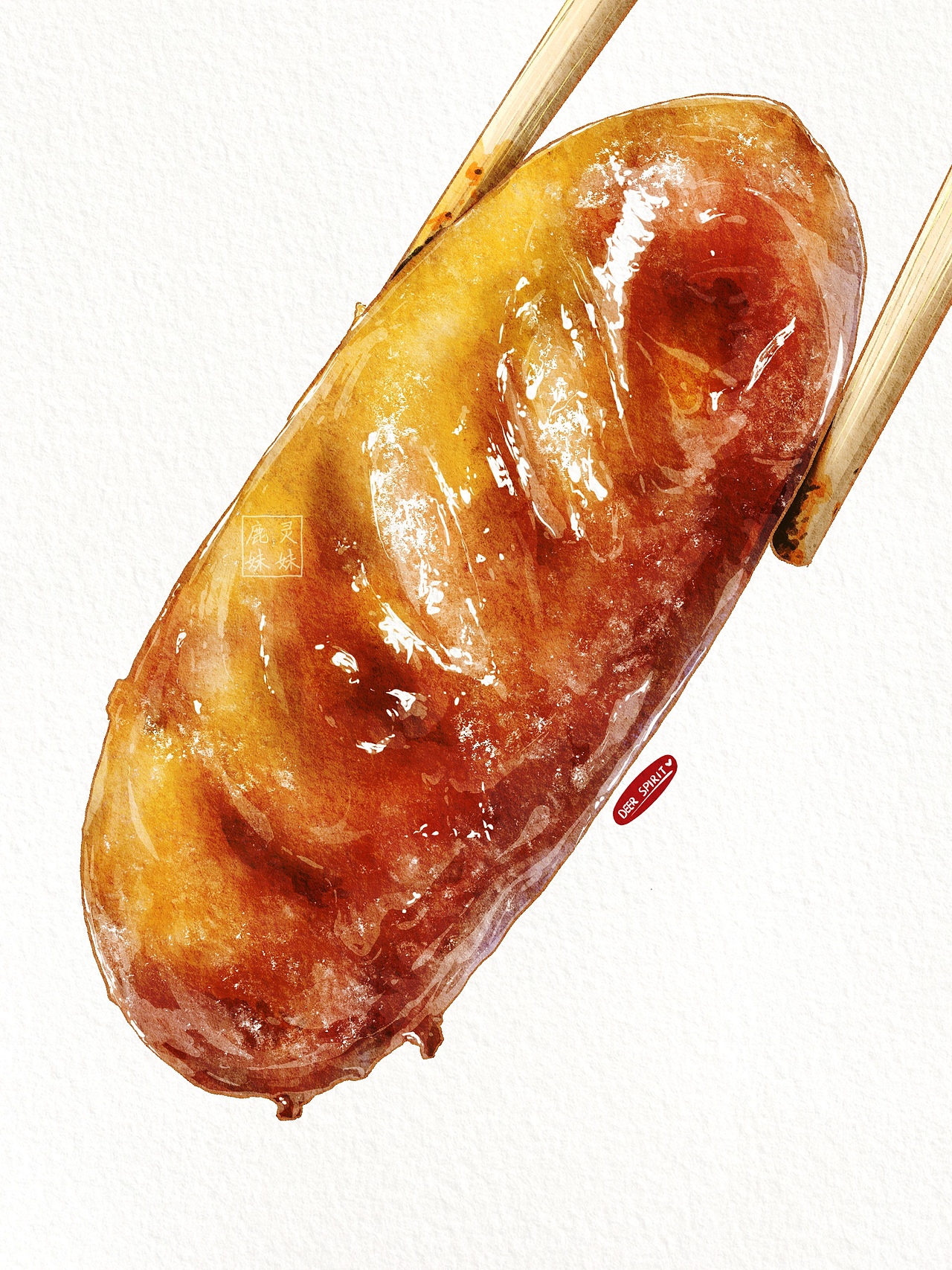 火山肠（图ZMzc5NjY3MDUy） - 商业插画 - 站酷设计师鹿灵DeerSpirit原创素材 - 站酷ZCOOL