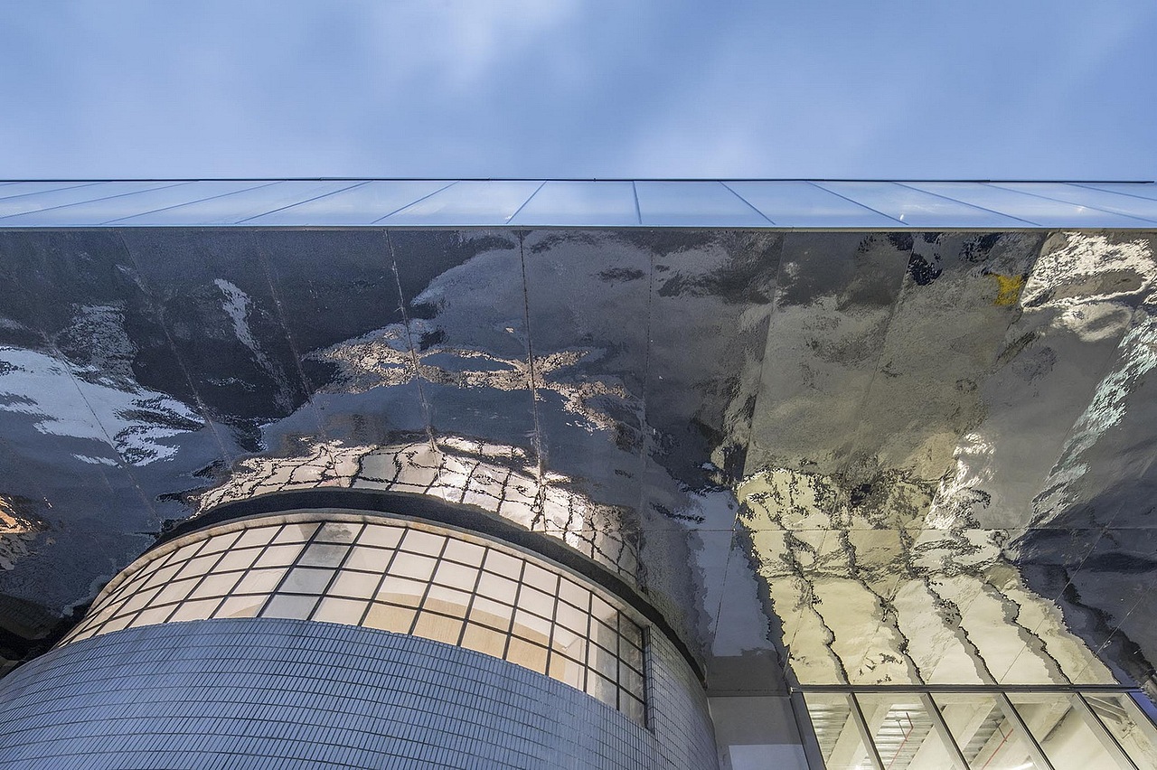 上海八万吨筒仓改造SU模型下载