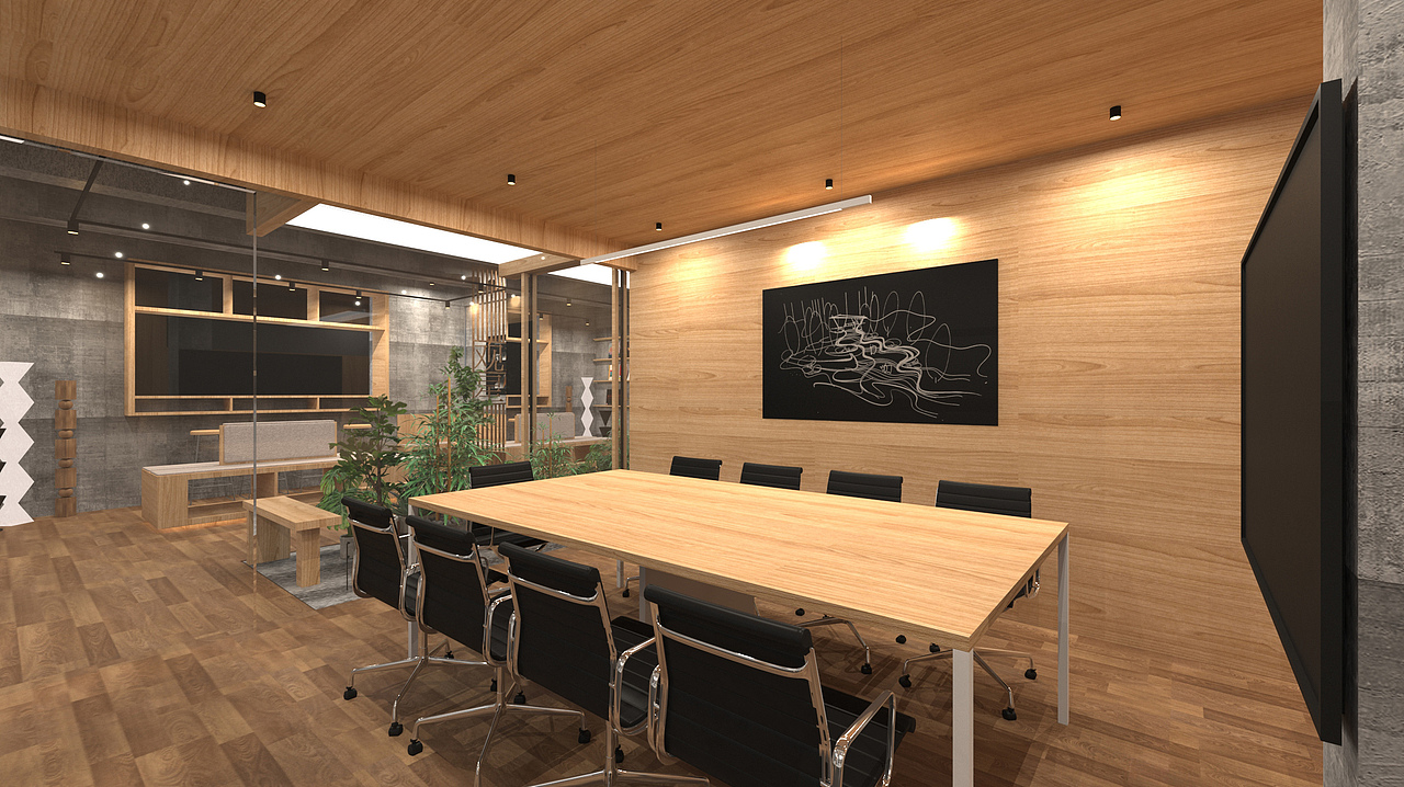 工装设计/办公空间设计/工业风办公空间