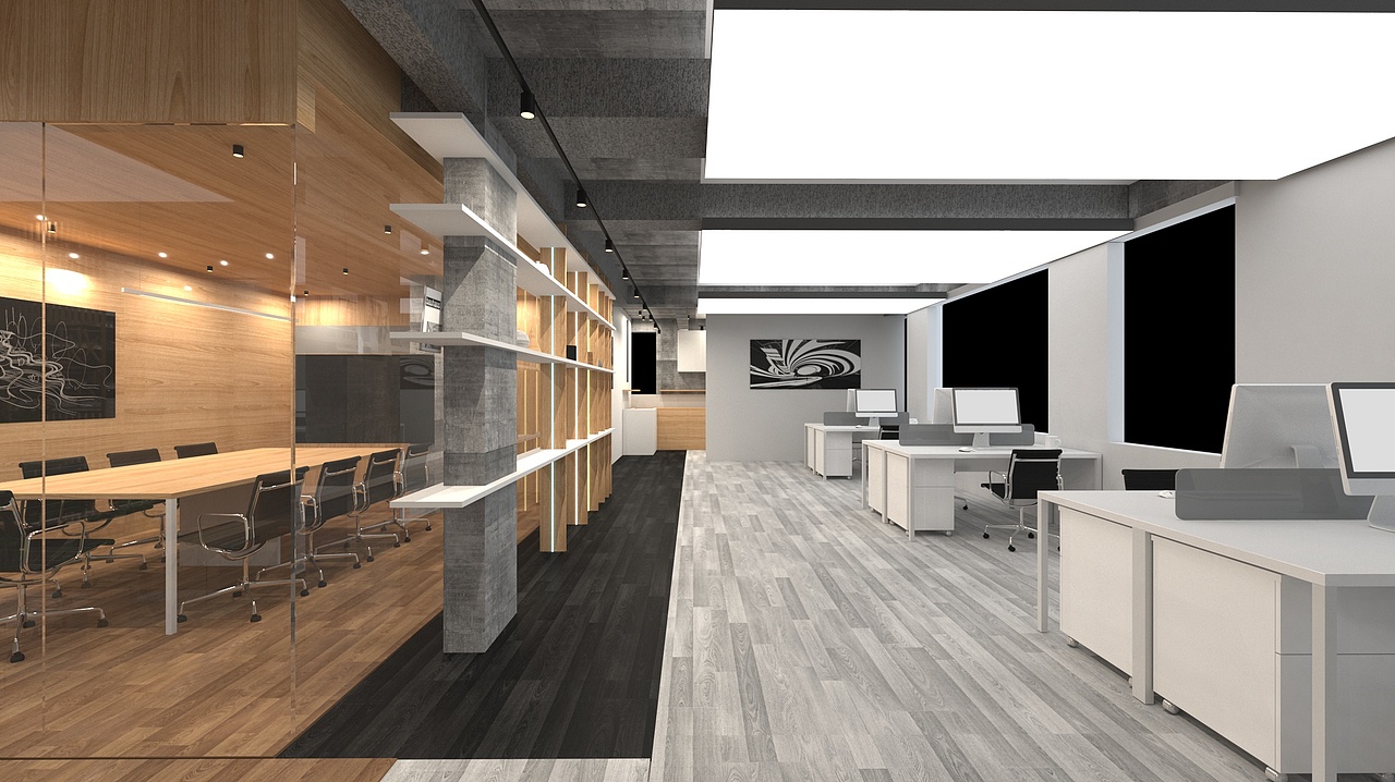 工装设计/办公空间设计/工业风办公空间