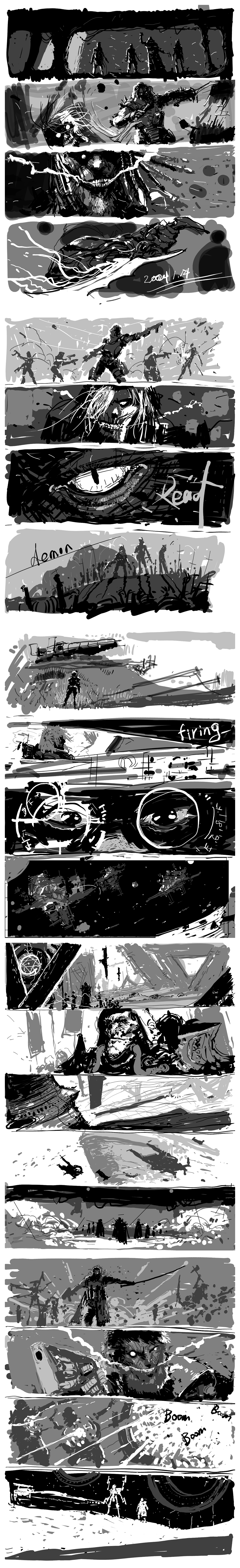 近些年的涂鸦练习