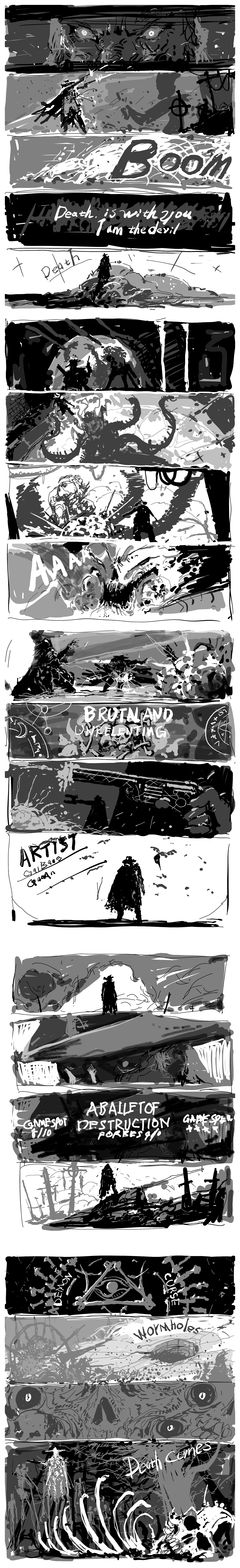 近些年的涂鸦练习