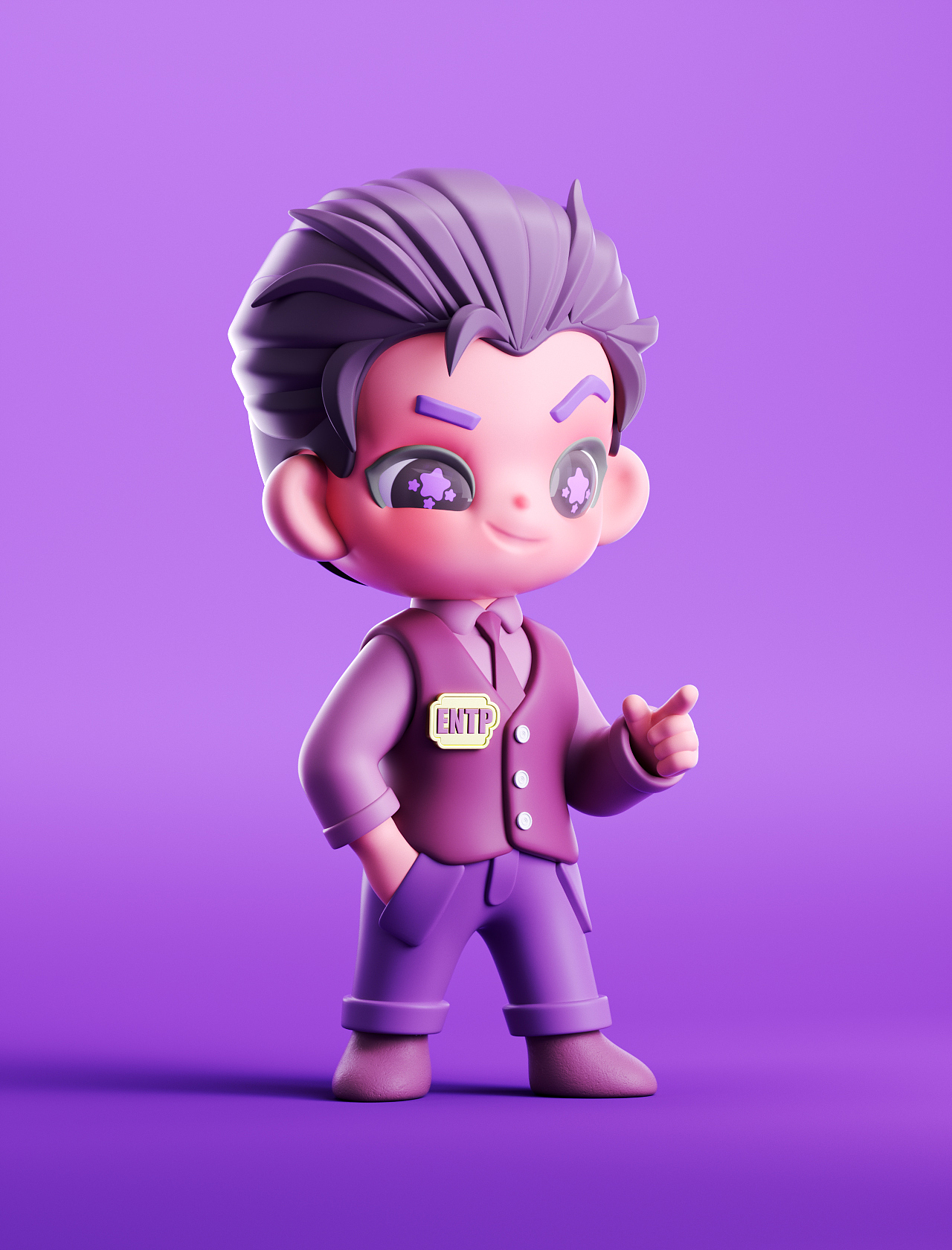 mbti-16人格潮玩盲盒ip形象建模设计（可授权）（图ZMzc5Njc4Nzg0） - 人物/生物 - 站酷设计师宏君原创素材 - 站酷ZCOOL