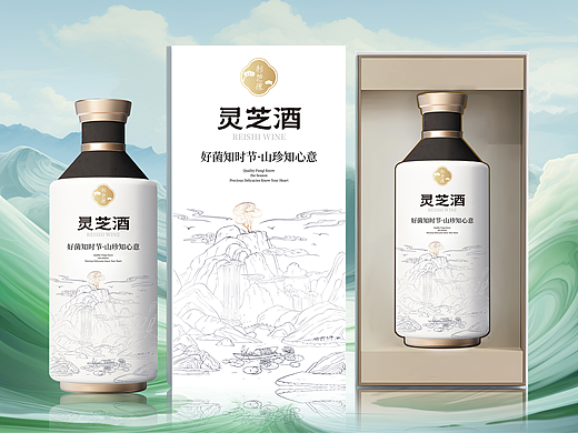 白酒包装 / 灵芝酒 / 酒包装
