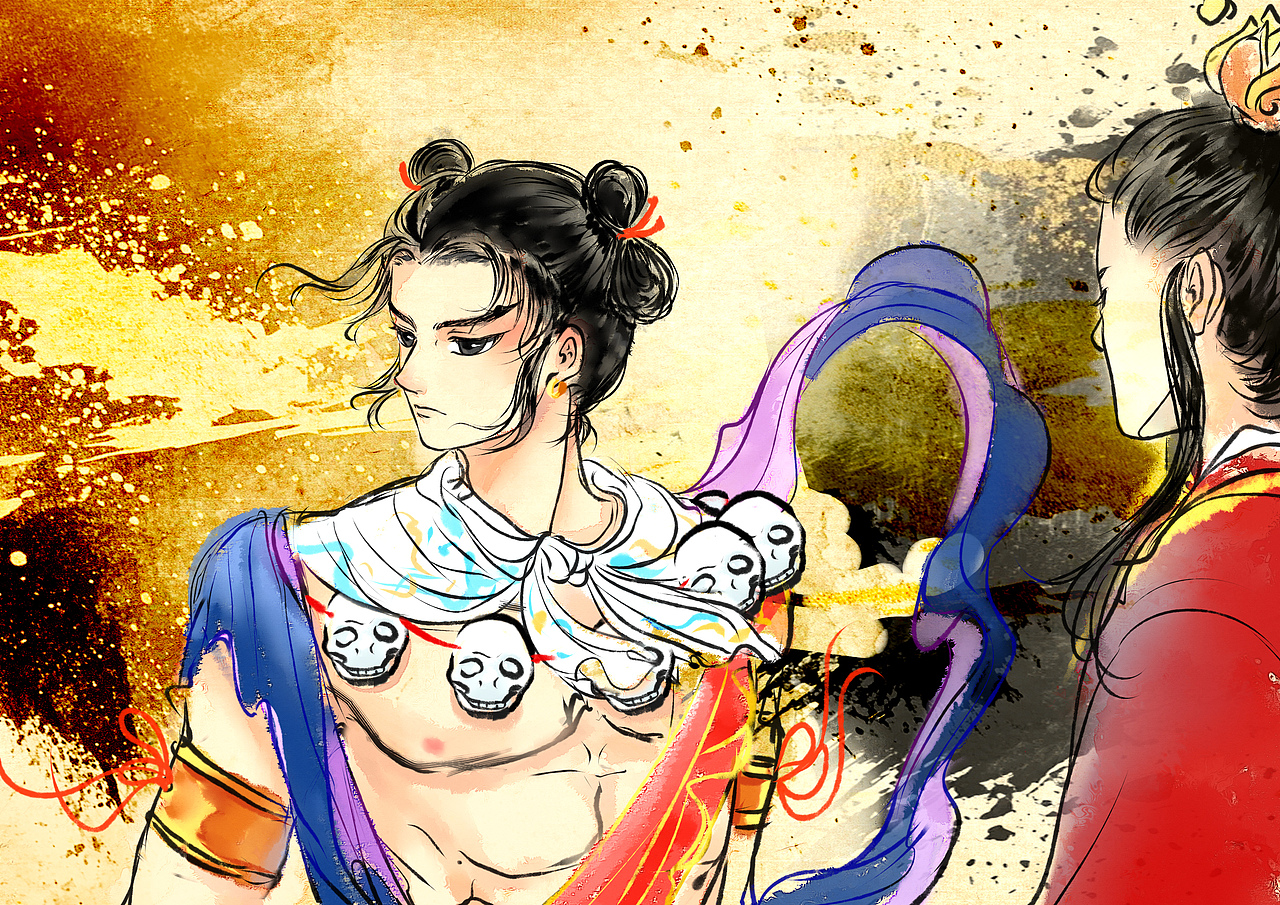 王赵温殷主将元帅神与主法祖师（图ZMzc5Njc5NzMy） - 创作习作 - 站酷设计师小犬虎原创素材 - 站酷ZCOOL
