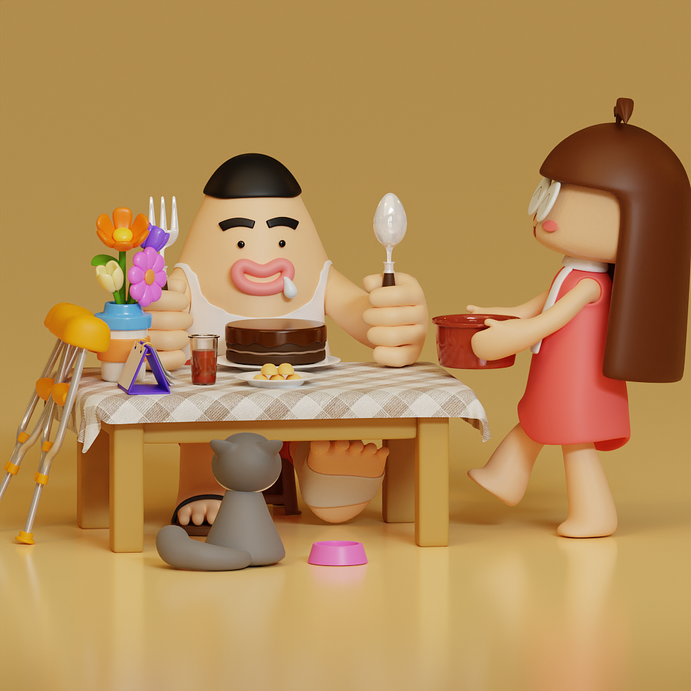 骨折后的日常生活（图ZMzc5Njg3Mjc2） - 人物/生物 - 站酷设计师M慢半拍原创素材 - 站酷ZCOOL