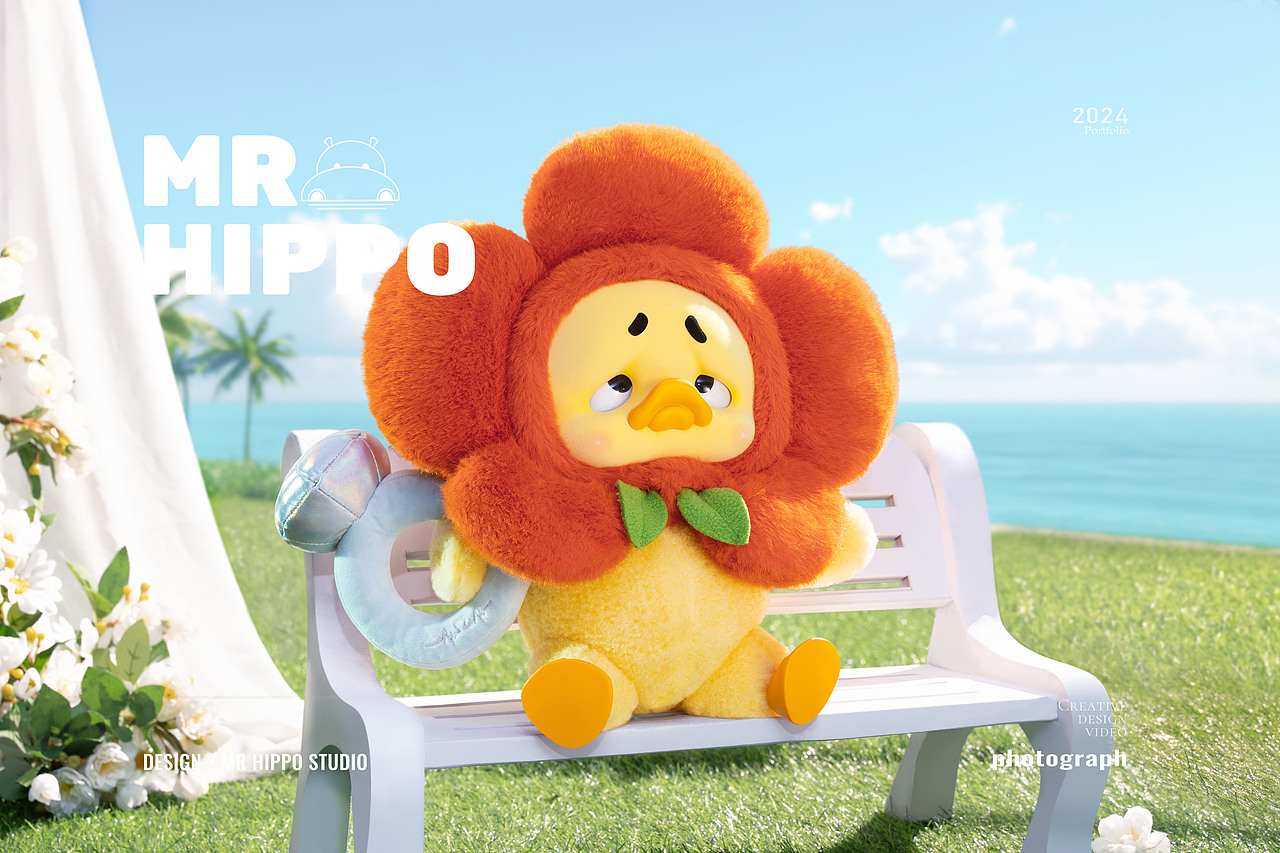 盲盒摄影-1983 撒娇好命鸭