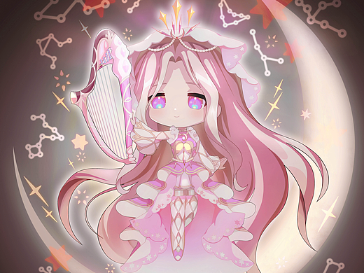 月之琴音精灵