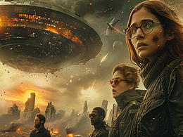 AI制作科幻电影预告片