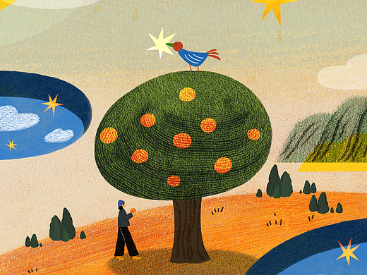 十月（个人主页-ZNzA2NzcwNTY=） - 商业插画 - 站酷设计师XJing_原创素材 - 站酷ZCOOL