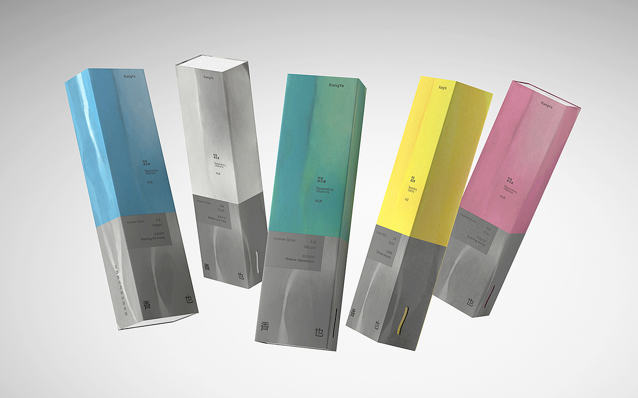 原创新作 l 一套新中式线香包装的设计过程