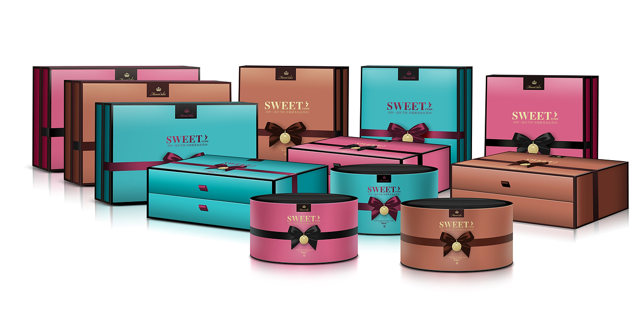 八年前的一组月饼盒包装.......（图ZMzc5NzA2MTk2） - 包装 - 站酷设计师阿钟同学原创素材 - 站酷ZCOOL