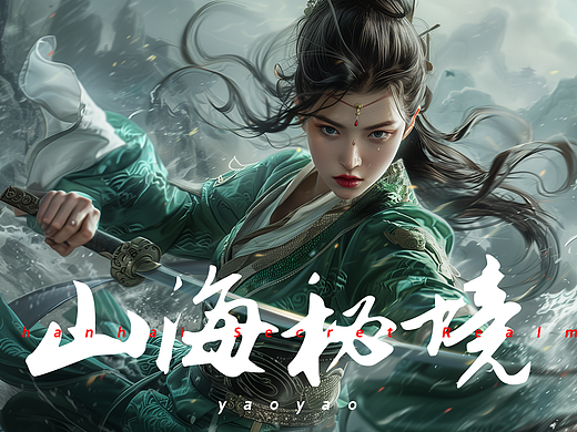 《山海秘境》AI玄幻短片