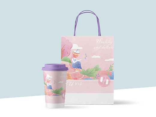 奶茶包装设计