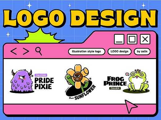 原创设计 | illustrations style logo design