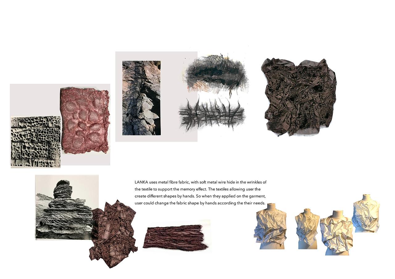 Research Process - 设计师从岩石机理中得到灵感,让软硬不同的材质相互组合成为可变形的材料