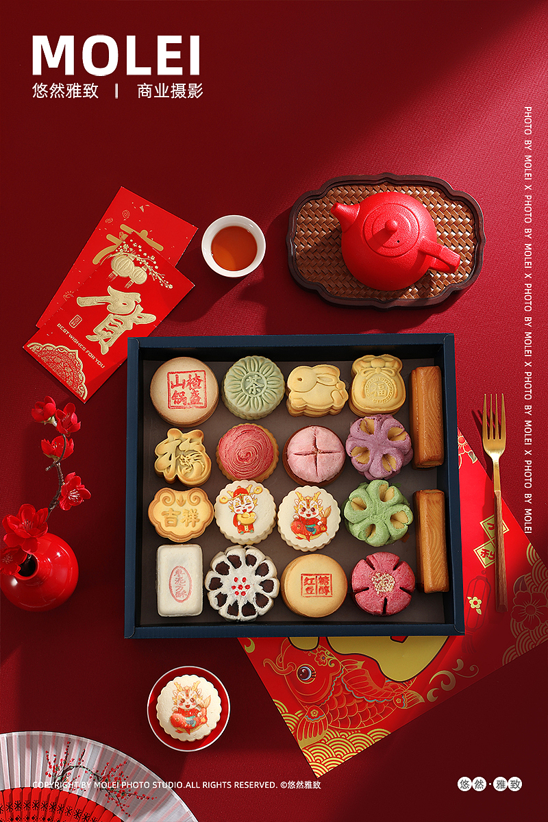 稻香村春节礼盒|新年款|糕点|产品摄影|默雷（图ZMzc5NzM1NzI4） - 产品摄影 - 站酷设计师悠然雅致摄影原创素材 - 站酷ZCOOL