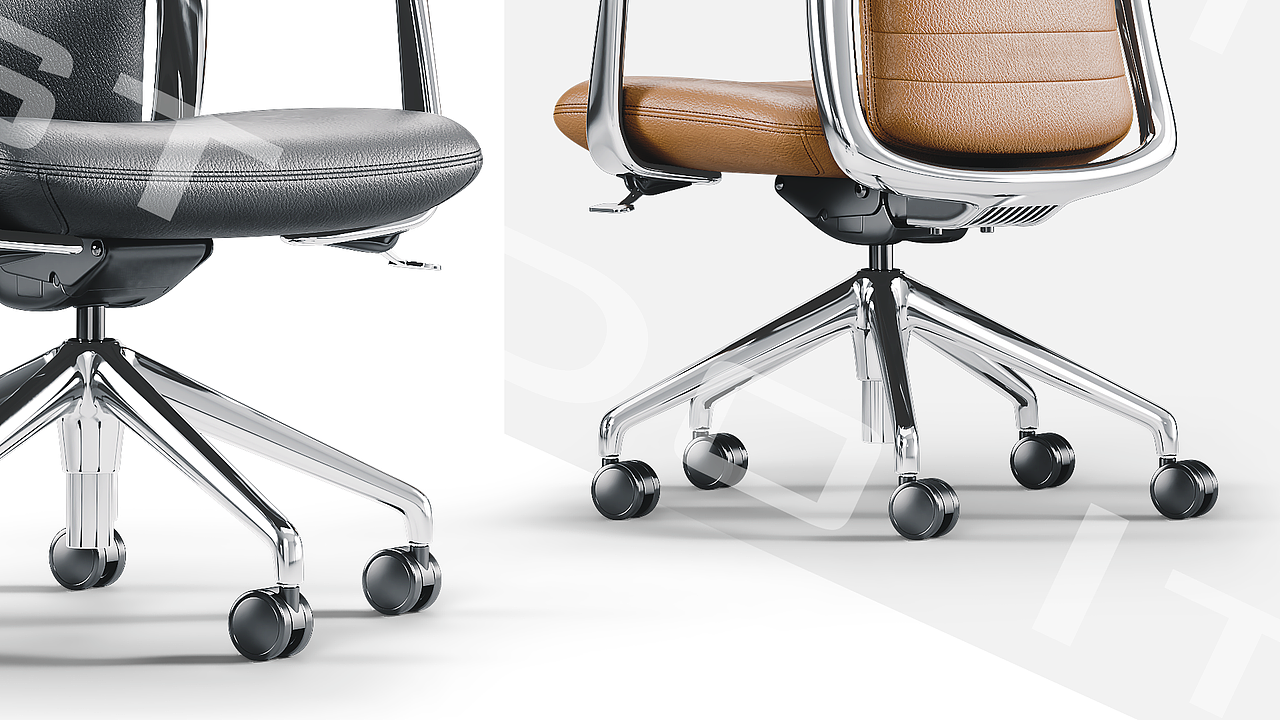 一组办公椅白底单体建模渲染第一季（图ZMzc5NzQwNjM2） - 产品 - 站酷设计师我要突破2021原创素材 - 站酷ZCOOL