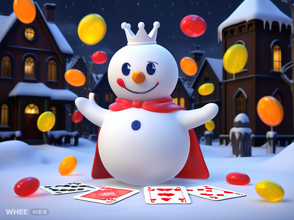 百变雪王万圣节变魔术