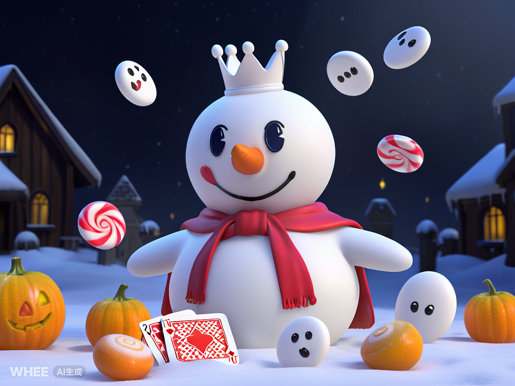 百变雪王万圣节变魔术