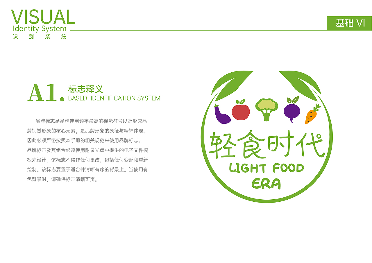 轻食时代VIS品牌设计