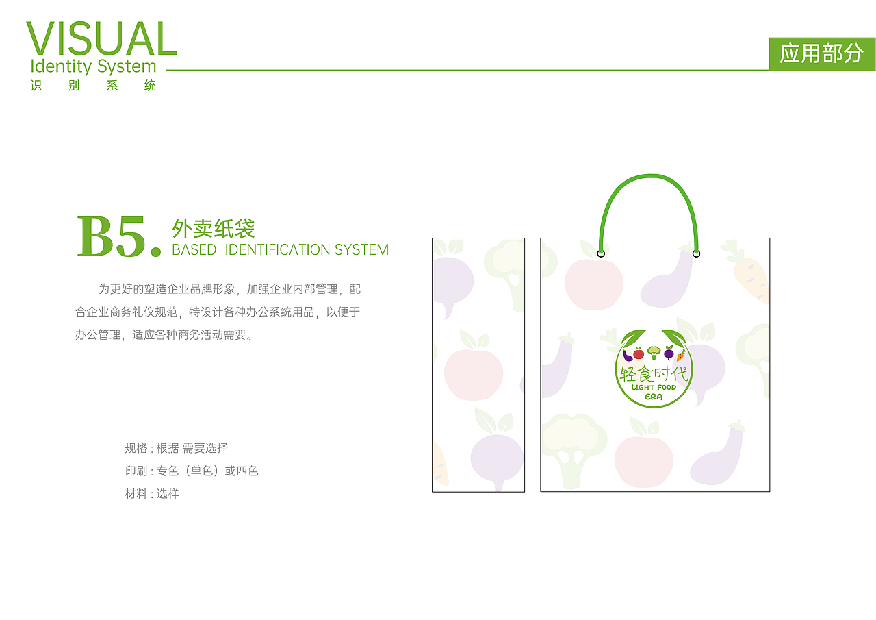 轻食时代VIS品牌设计