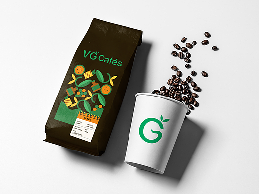 VG Cafes 巴西咖啡品牌设计