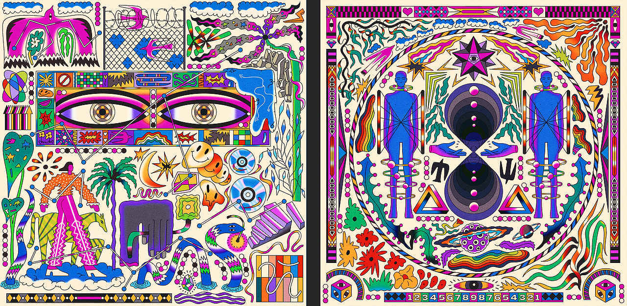 插画风格探索实验（图ZMzc5NzU1NjEy） - 艺术插画 - 站酷设计师插画师卷耳原创素材 - 站酷ZCOOL