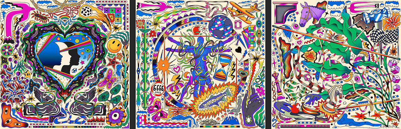 插画风格探索实验（图ZMzc5NzU1NjA4） - 艺术插画 - 站酷设计师插画师卷耳原创素材 - 站酷ZCOOL