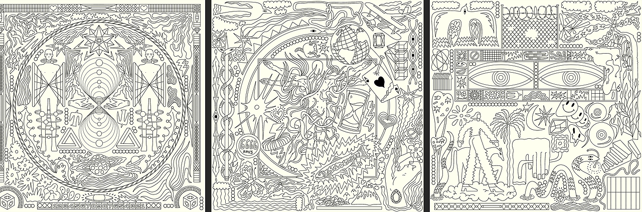 插画风格探索实验（图ZMzc5NzU1NzE2） - 艺术插画 - 站酷设计师插画师卷耳原创素材 - 站酷ZCOOL