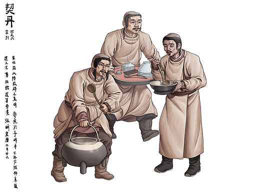 绘画杂记——东胡族系之契丹