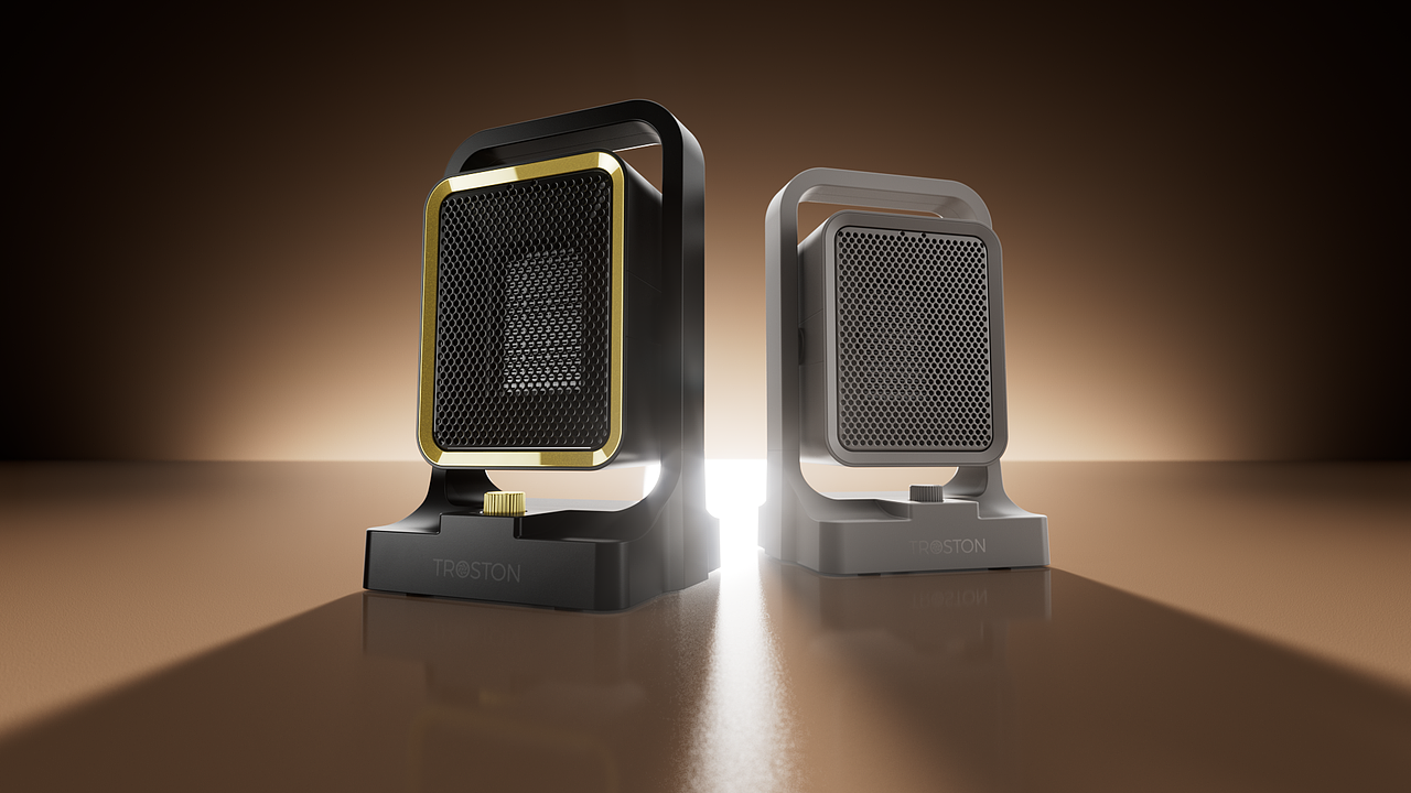 跨境电商 暖风机产品三维动画 C4D+redshift