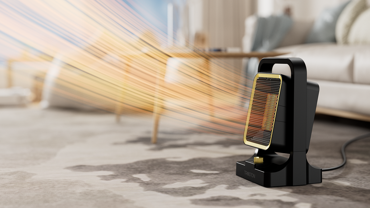 跨境电商 暖风机产品三维动画 C4D+redshift