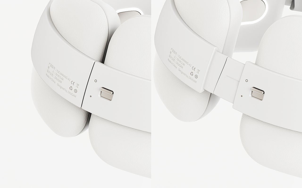 粤嘉康-防低头颈托双脉冲电动按摩仪