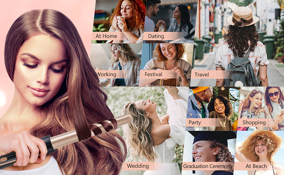 5合1卷发棒主图·A+·摄影·渲染·亚马逊全案设计