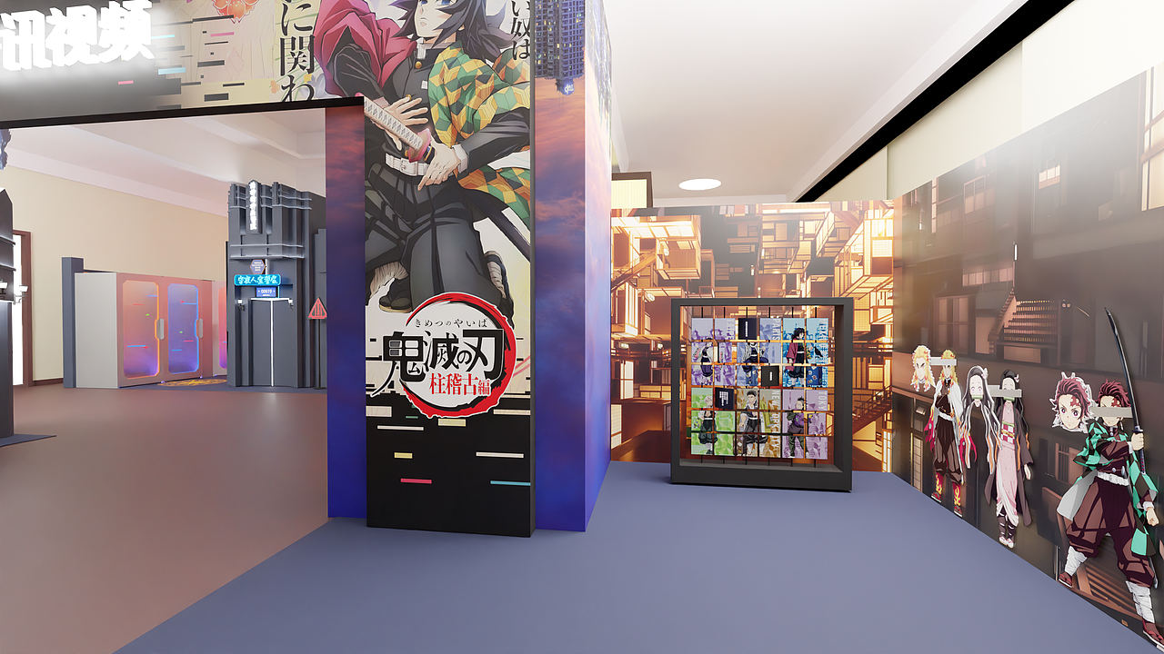 美陈设计.腾讯视频漫展项目（图ZMzc5Nzg1MTIw） - 建筑/空间 - 站酷设计师张桾inborn原创素材 - 站酷ZCOOL