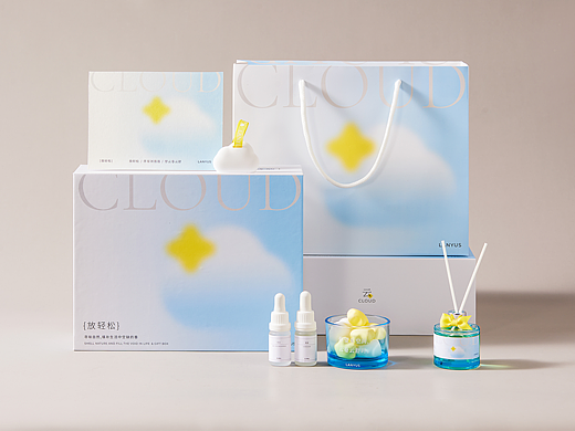 星云无火香薰包装礼盒设计 | 岚屿森 LANYUS