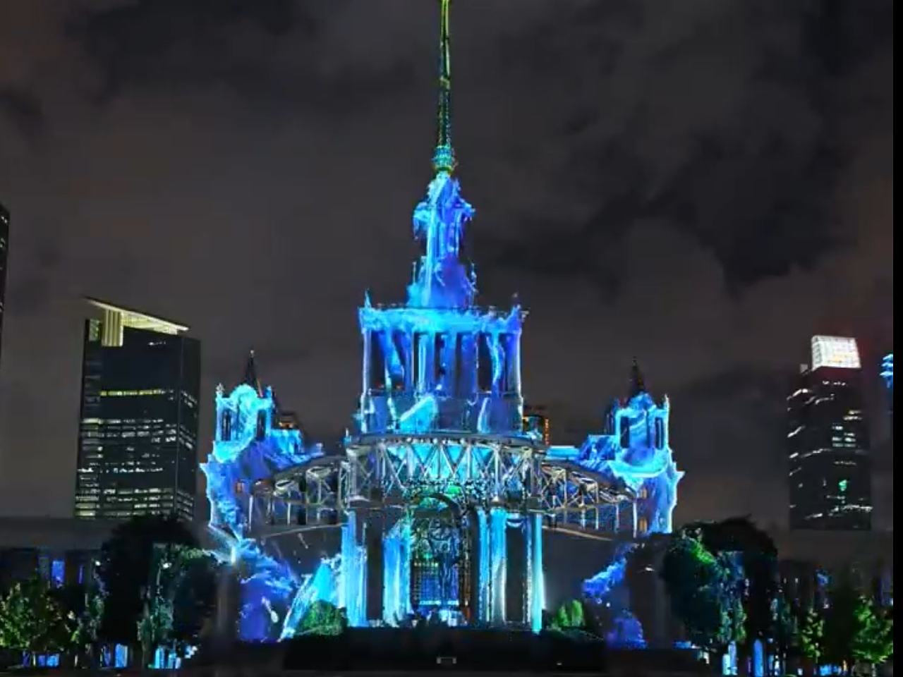 户外3Dmapping秀 上海国际光影节