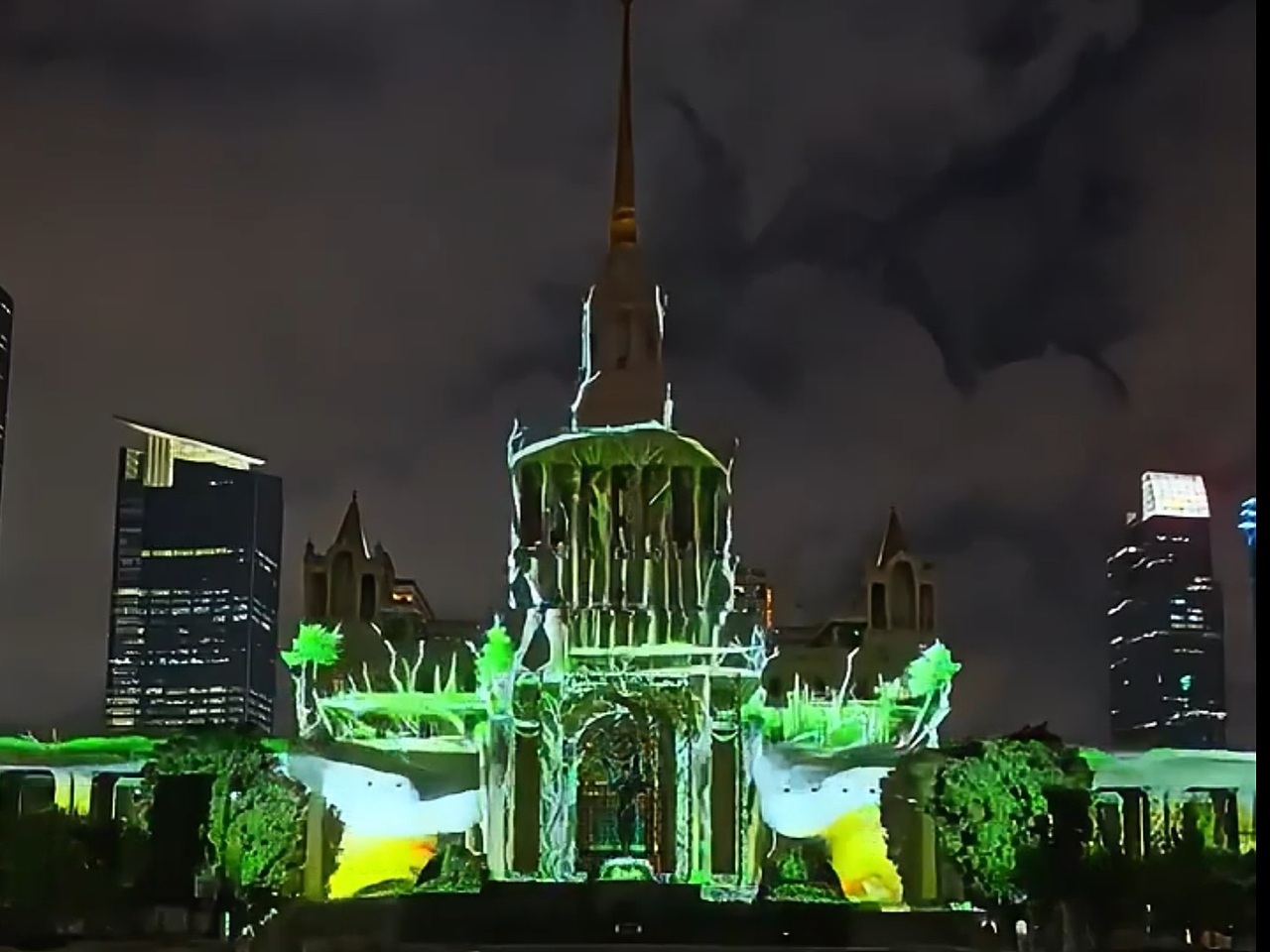 户外3Dmapping秀 上海国际光影节