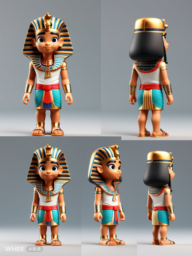 WHEE创作埃及法老IP盲盒设计教程（图ZMTQ5NDM1ODQ=） - 教程 - 站酷设计师Contra实验编程原创素材 - 站酷ZCOOL