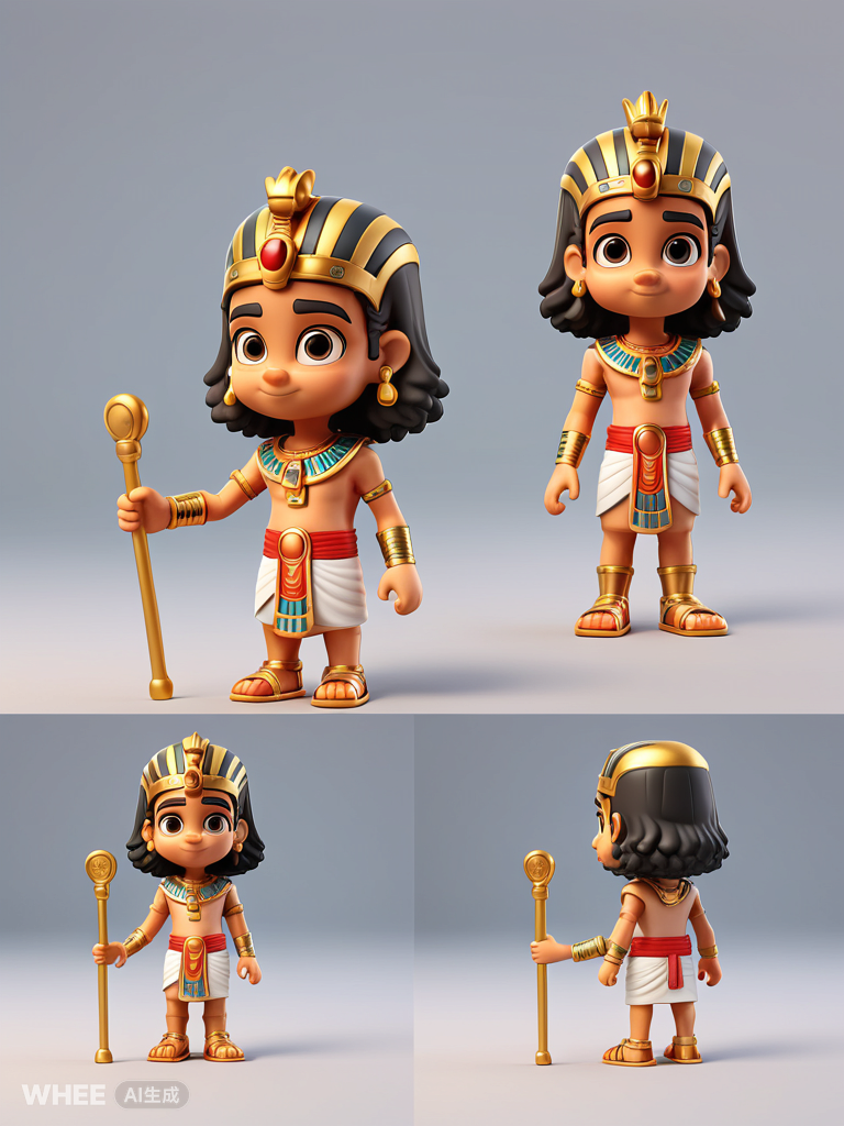WHEE创作埃及法老IP盲盒设计教程（图ZMTQ5NDM2MDg=） - 教程 - 站酷设计师Contra实验编程原创素材 - 站酷ZCOOL