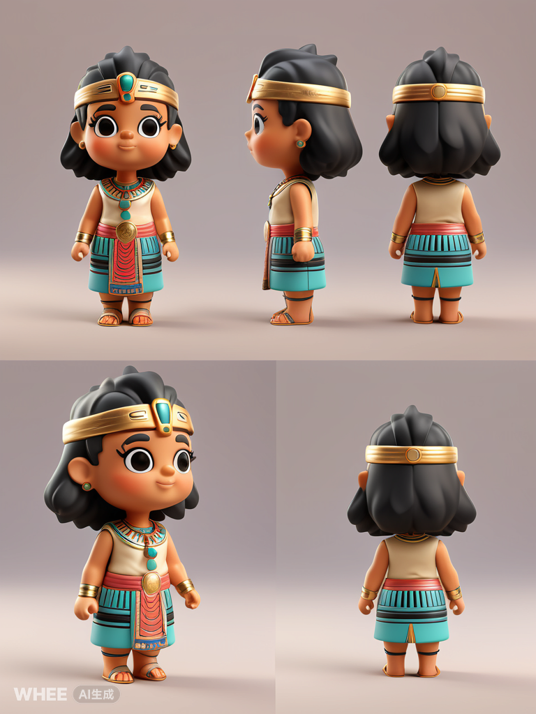 WHEE创作埃及法老IP盲盒设计教程（图ZMTQ5NDM2MjQ=） - 教程 - 站酷设计师Contra实验编程原创素材 - 站酷ZCOOL