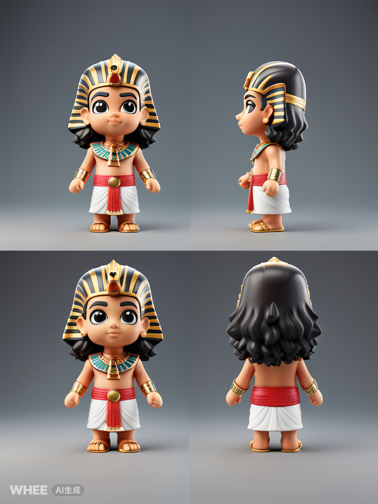 WHEE创作埃及法老IP盲盒设计教程（图ZMTQ5NDM2OTI=） - 教程 - 站酷设计师Contra实验编程原创素材 - 站酷ZCOOL