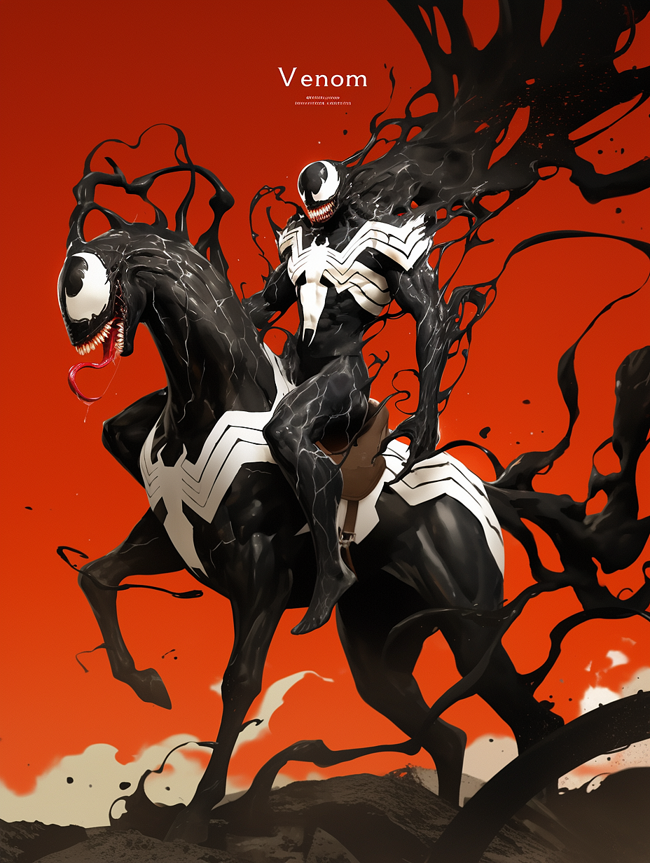 毒液3 海报 | midjourney 